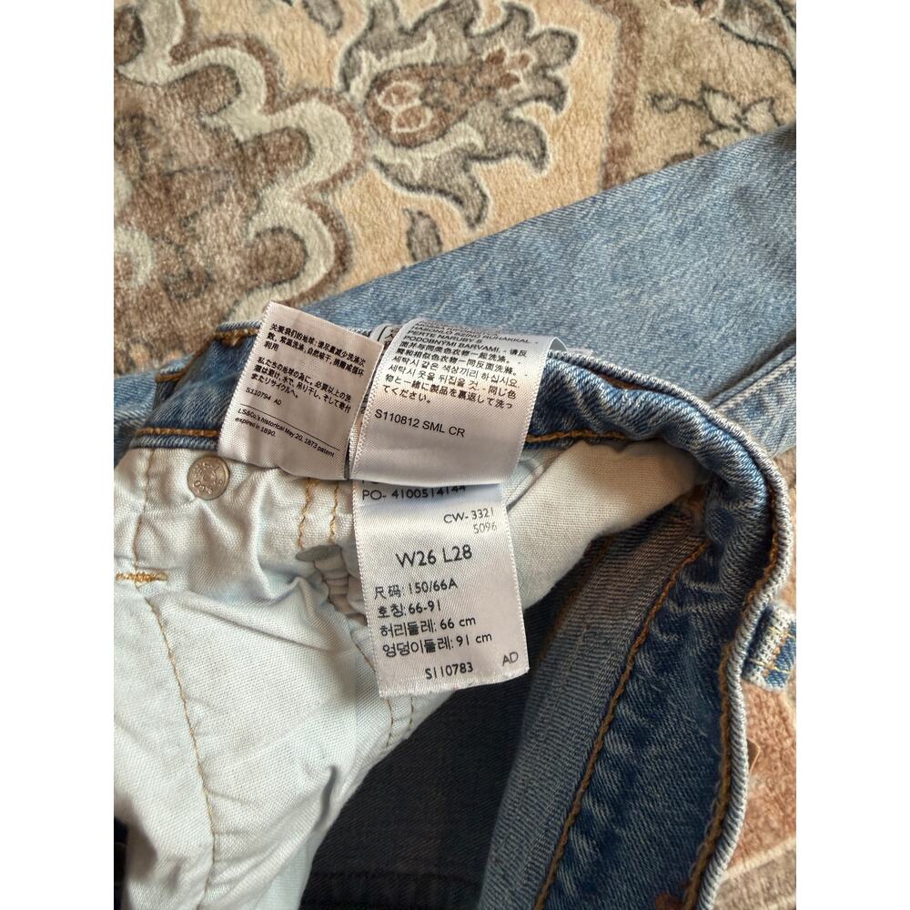 Levi 501 Ankle Jeans - Picture 2 of 4